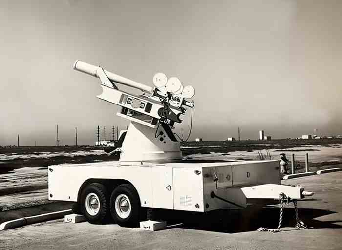 Photo-Sonics Early Cine Sextant at U.S. Navy Point Mugu
